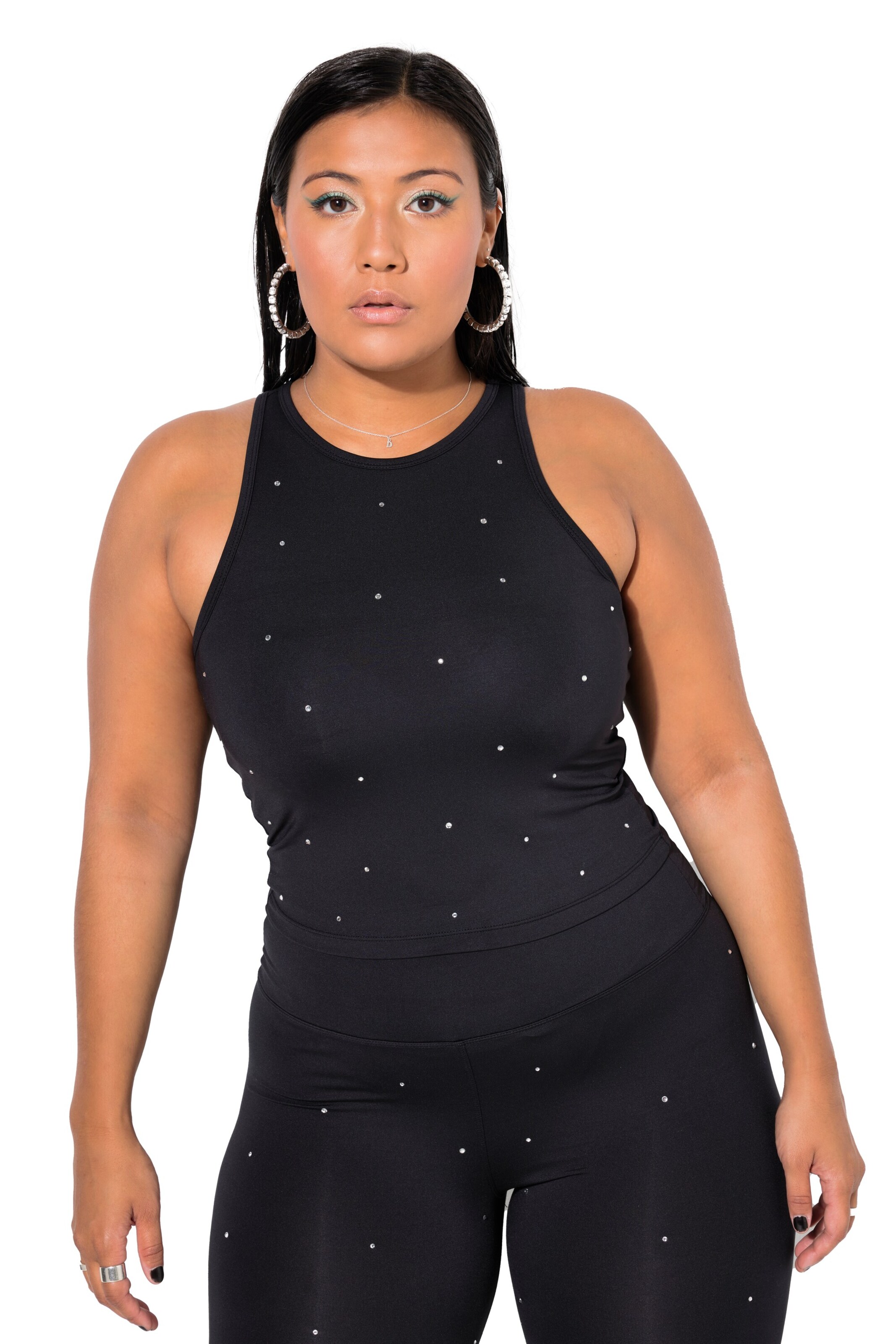 Studio Untold Top in Black: front