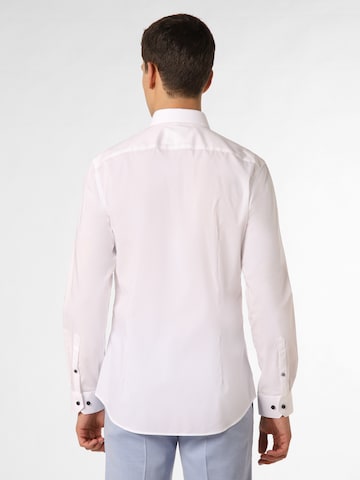 Coupe slim Chemise business 'Dexter' Finshley & Harding London en blanc