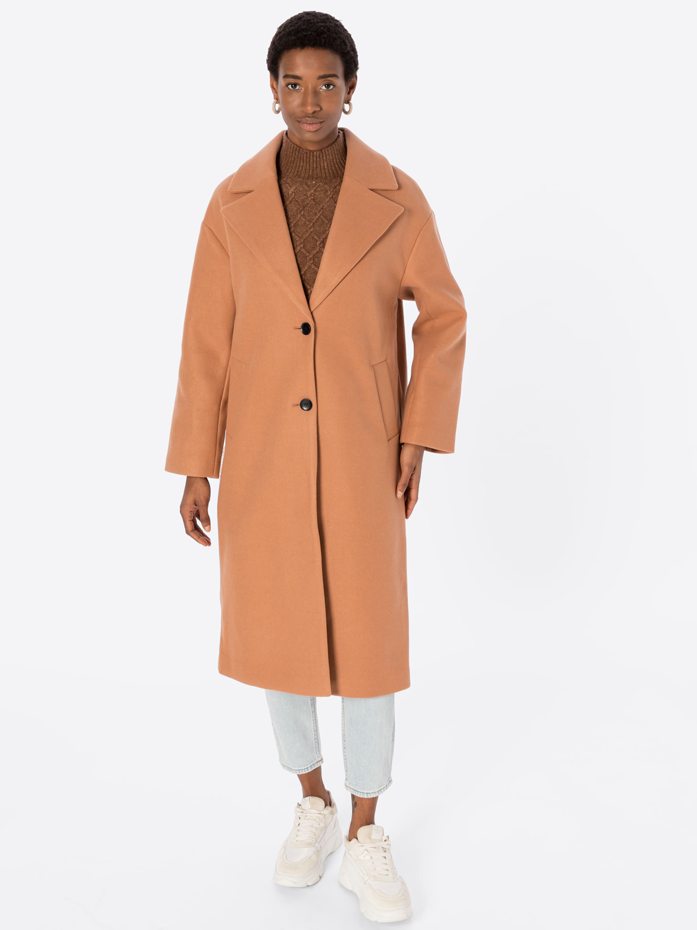 ONLY Between Seasons Coat KIA in Camel ABOUT YOU