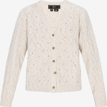 faina - Casaco de malha em branco: frente