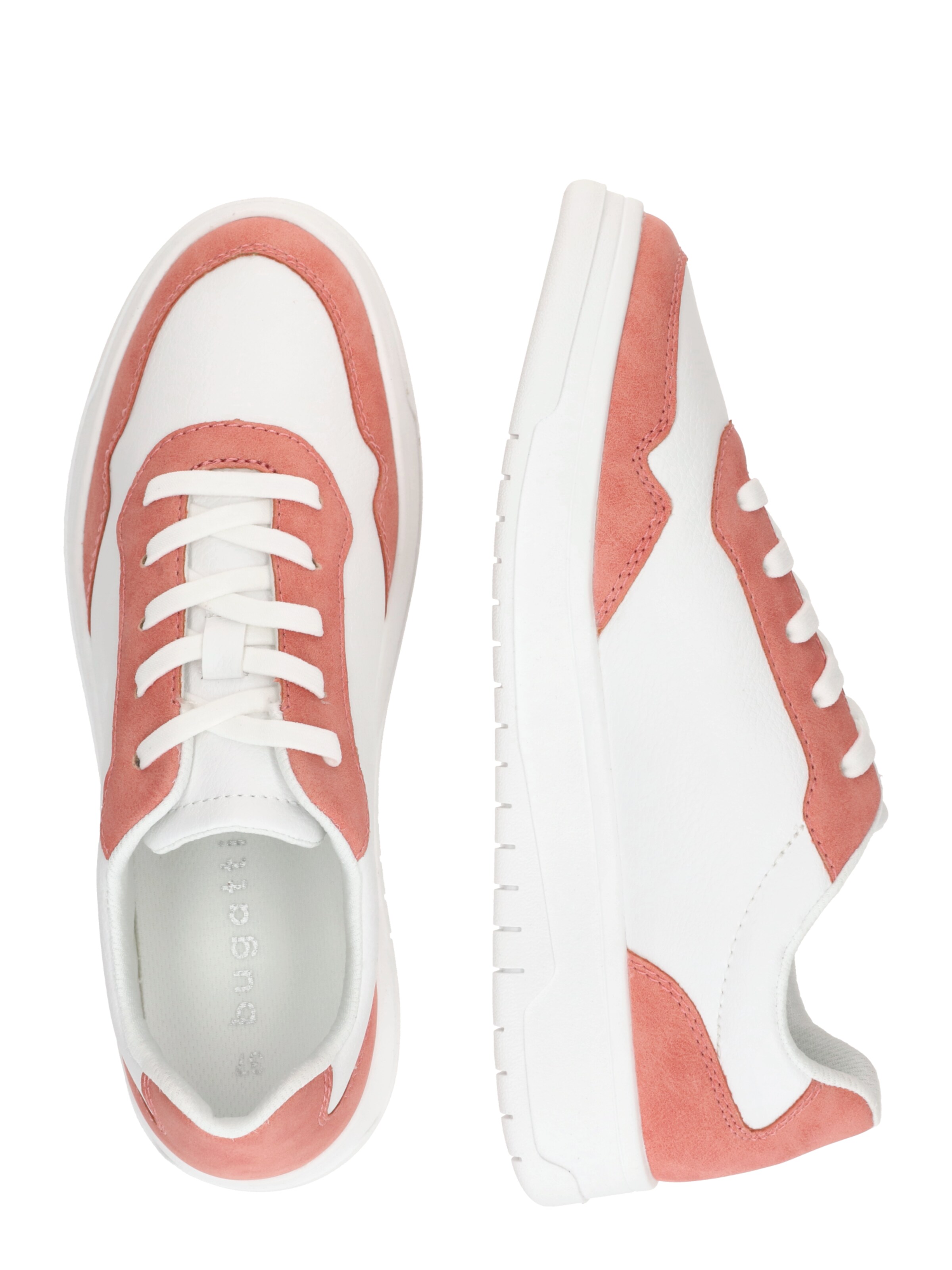 Sneaker bassa di bugatti in arancione