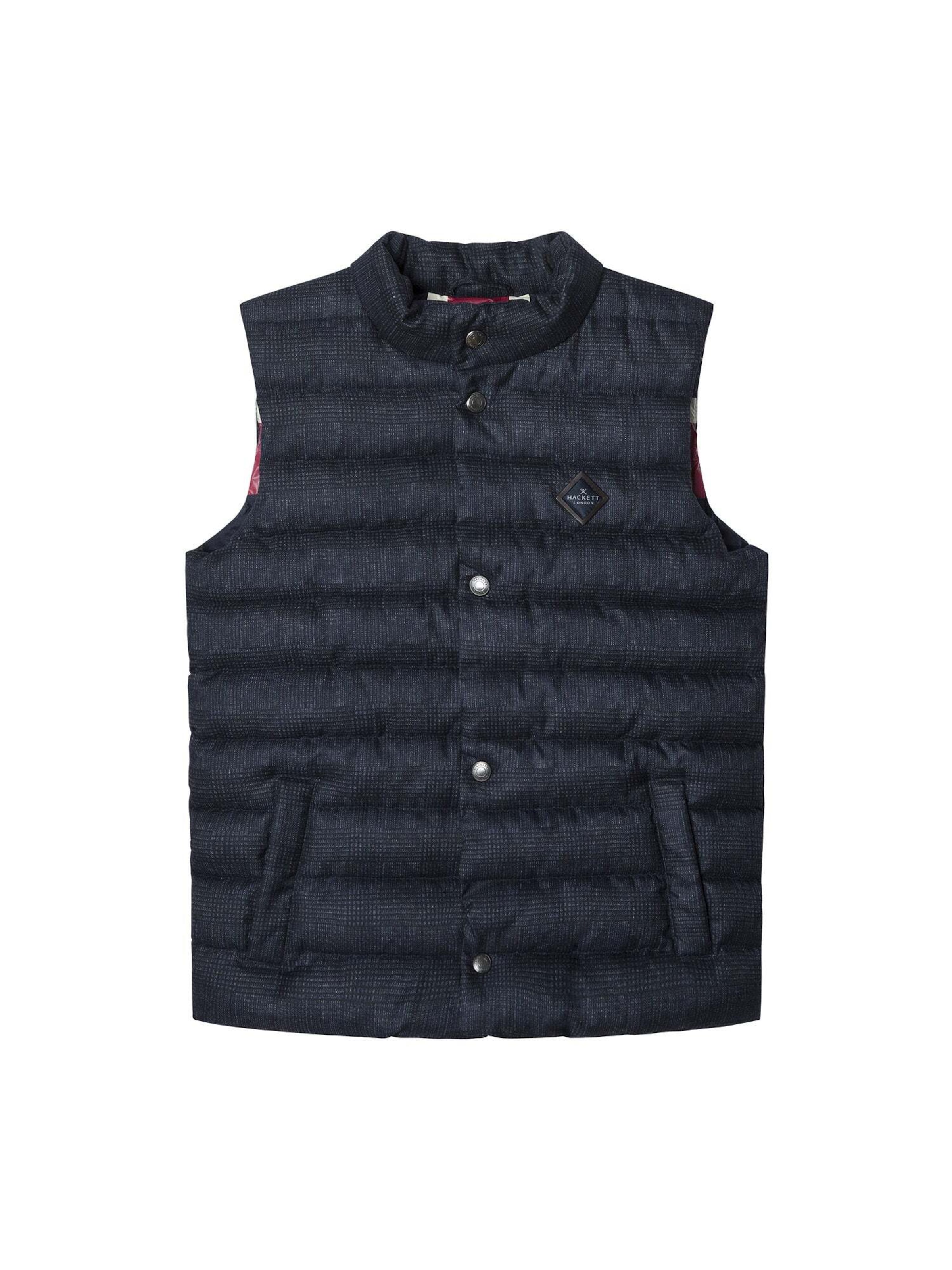 Gilet di Hackett London in blu: frontale