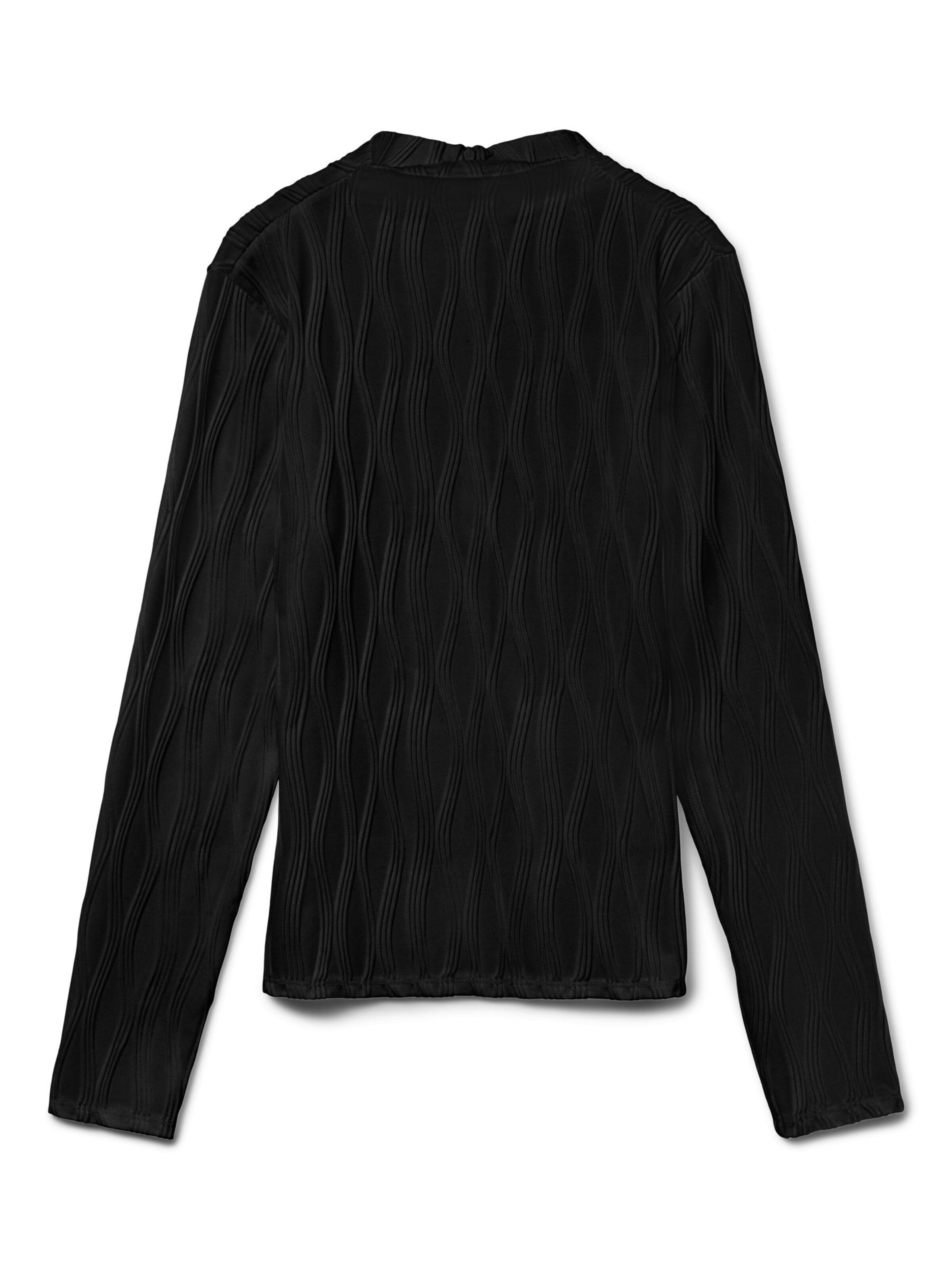 T-shirt 'PEONY' VERO MODA en noir : devant