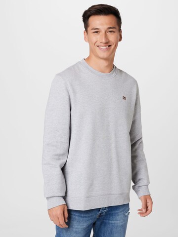 Ted BakerSweater majica 'HATTON' - siva boja: prednji dio