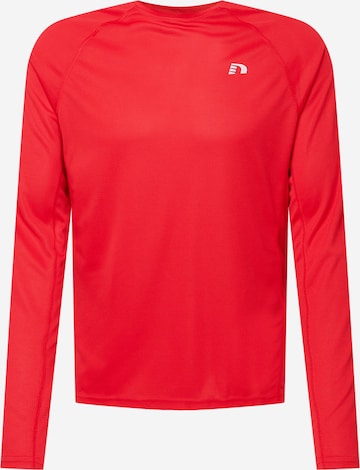 Newline - Camiseta funcional en rojo: frente