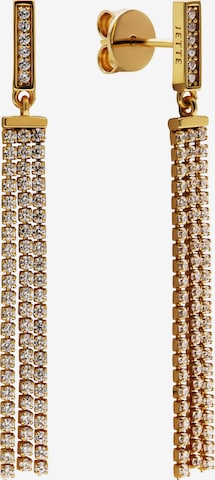 JETTE Ohrringe in Gold: Vorderseite