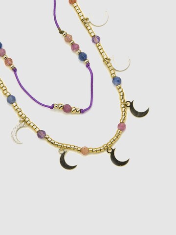 Luxenter Kæde 'Kapac' i blandingsfarvet