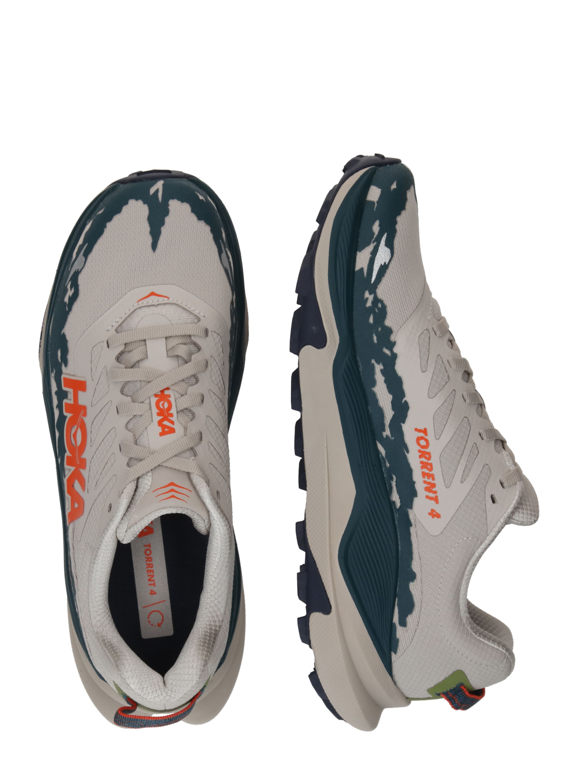 Scarpa da corsa 'Torrent 4' di HOKA in beige