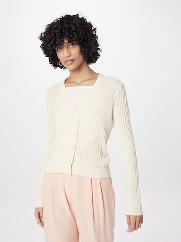 Lauren Ralph Lauren Knit Cardigan 'DENZEL' in Beige: front