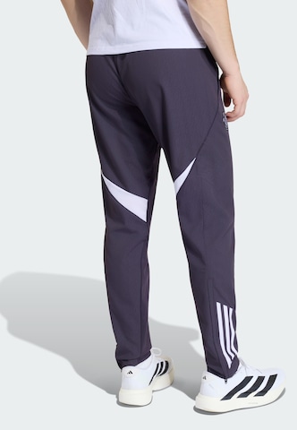 Coupe slim Pantalon de sport 'Manchester United Tiro 25 Competition' ADIDAS PERFORMANCE en bleu