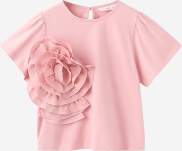 MANGO KIDS Paita värissä vaaleanpunainen: etupuoli