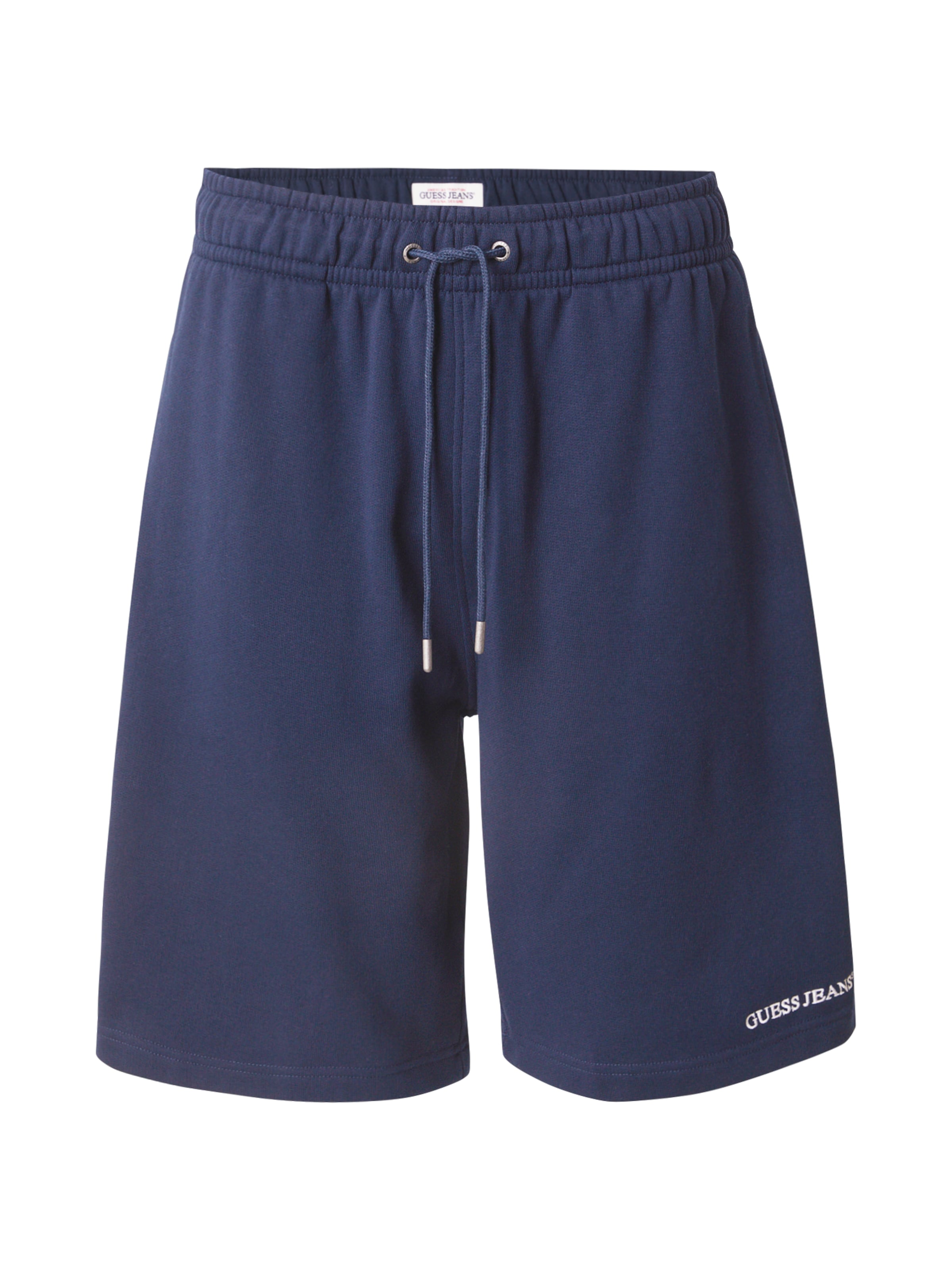 Loosefit Pantalon GUESS JEANS en bleu : devant