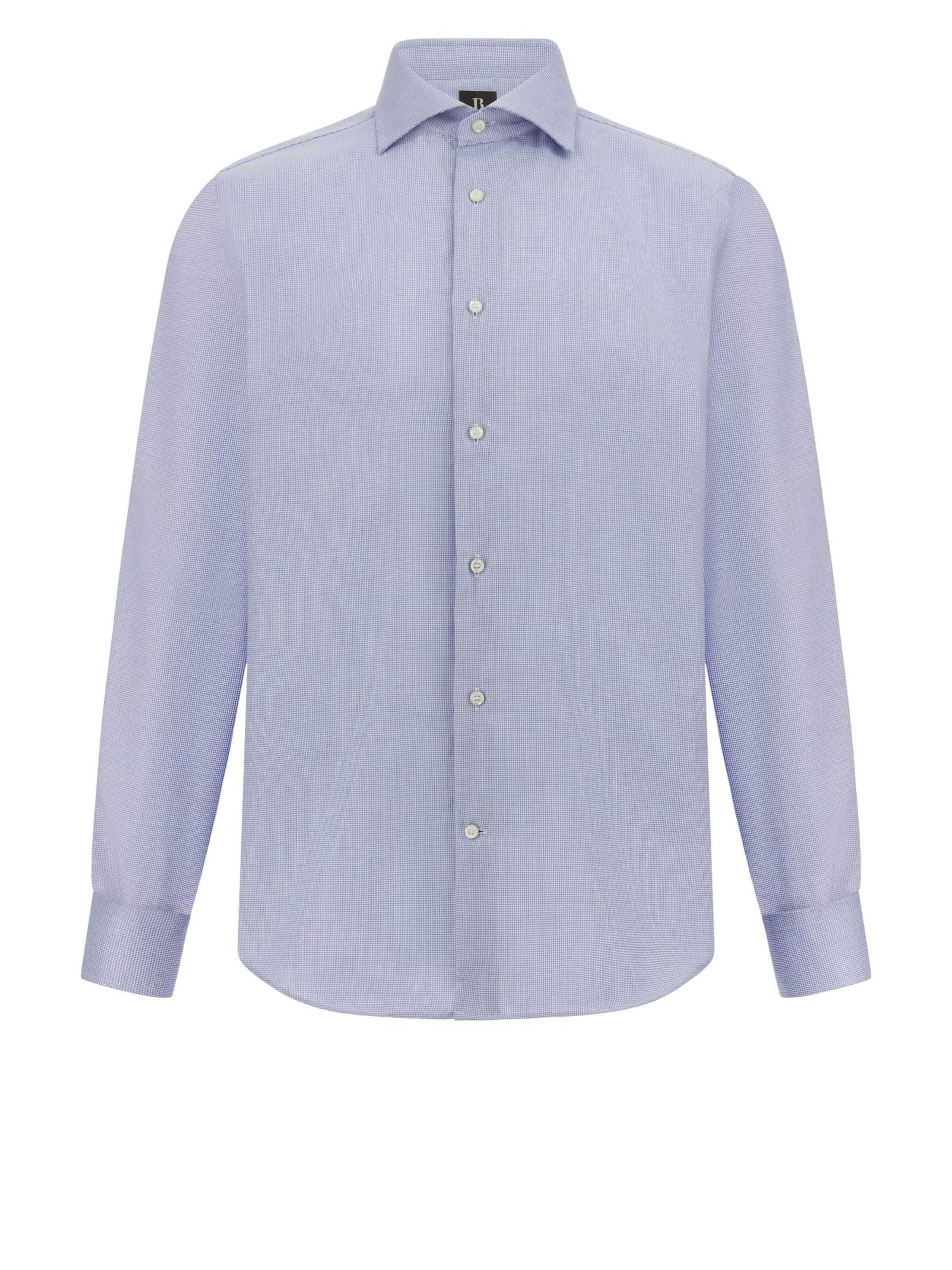 Boggi Milano Regular fit Button Up Shirt 'Ultimate' in Blue: front