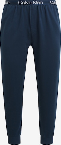 Calvin Klein Underwear سروال البيجاما بلون أزرق: الأمام