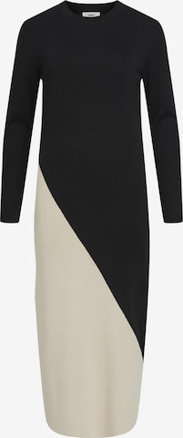 OBJECT Knitted dress 'Ester' in Black: front