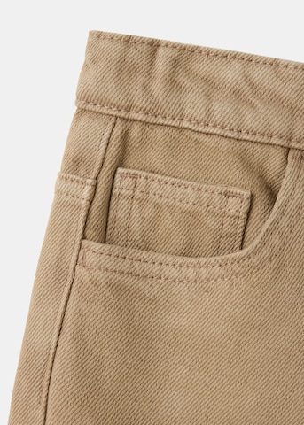 MANGO KIDS Regular Farkut 'SWEDEN' värissä beige