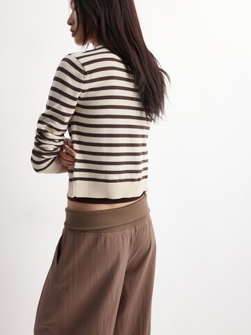 MANGO Knit cardigan 'DALTON' in Beige