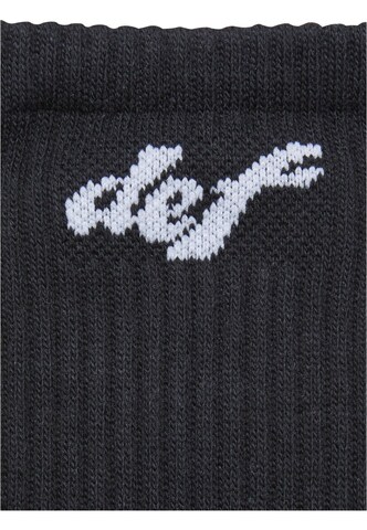 Calzino 'Pastel' di DEF in nero