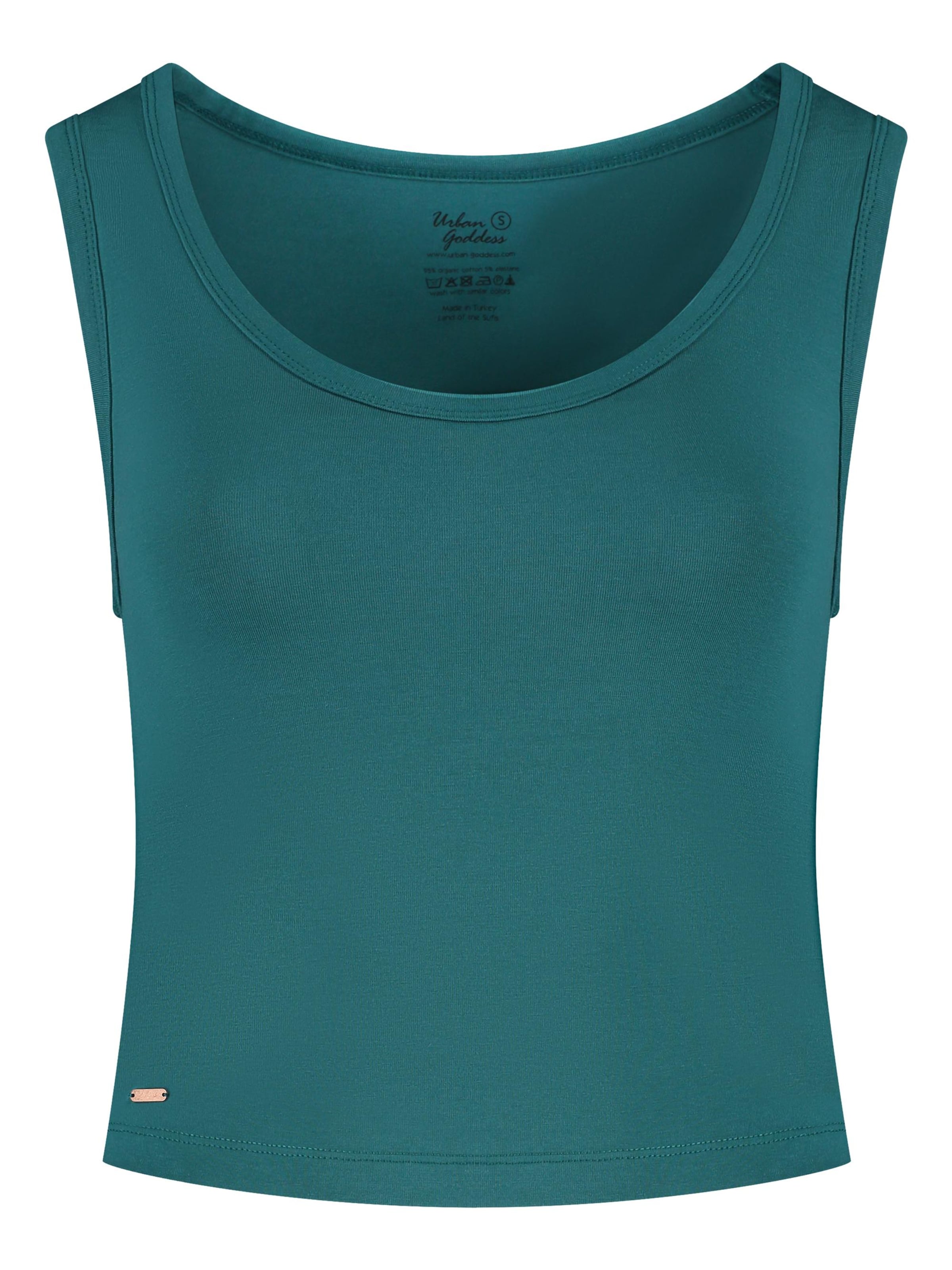 Urban Goddess Yoga & Activewear Sports Top 'Seris' in Jade, Item view