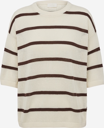 LeGer by Lena GerckePulover 'Camille' - bijela boja: prednji dio