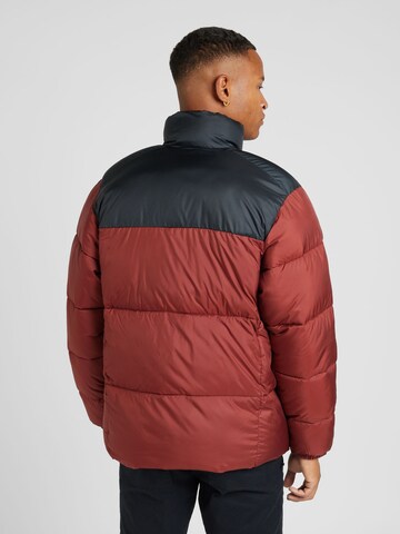 COLUMBIA - Chaqueta de montaña 'Puffect III' en rojo