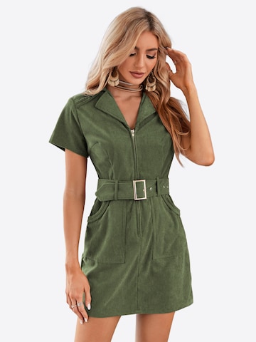 Imily Bela - Vestido en verde: frente