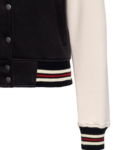 Queen Kerosin Between-Season Jacket 'Q' in Purple
