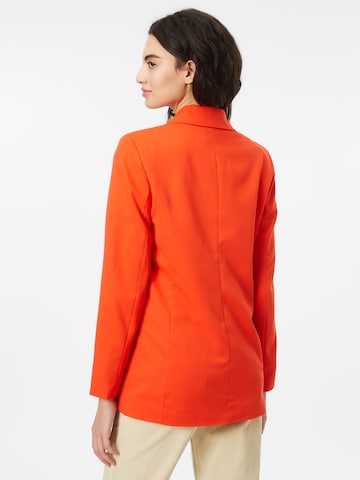 PIECES - Blazer 'Amalie' em vermelho