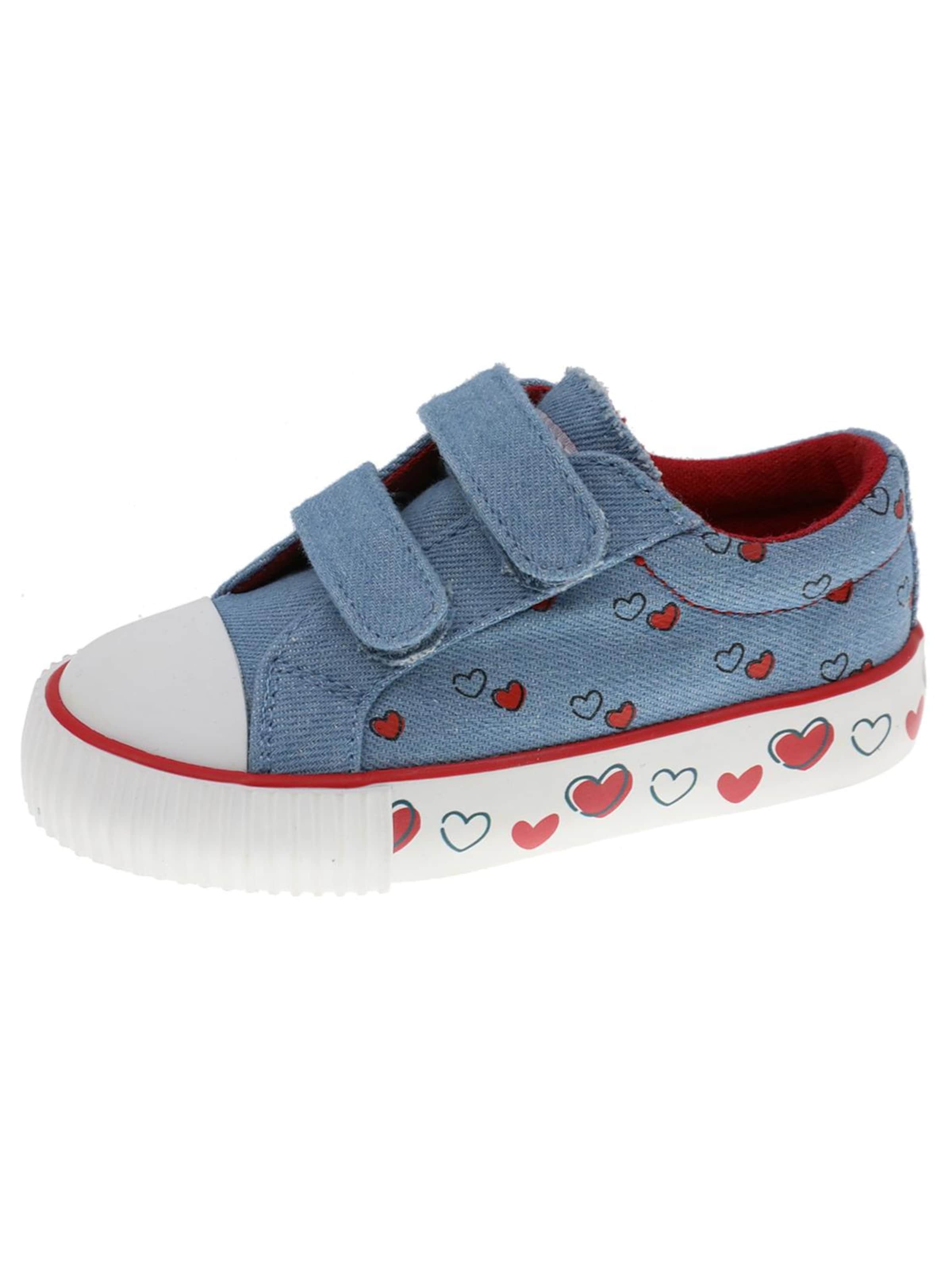 Sneaker 'Canvas Shoe' di Beppi in blu: frontale