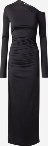 WEEKDAY Společenské šaty 'Erin' – černá: přední strana