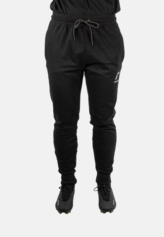 REUSCH Regular Sports trousers in Black: front