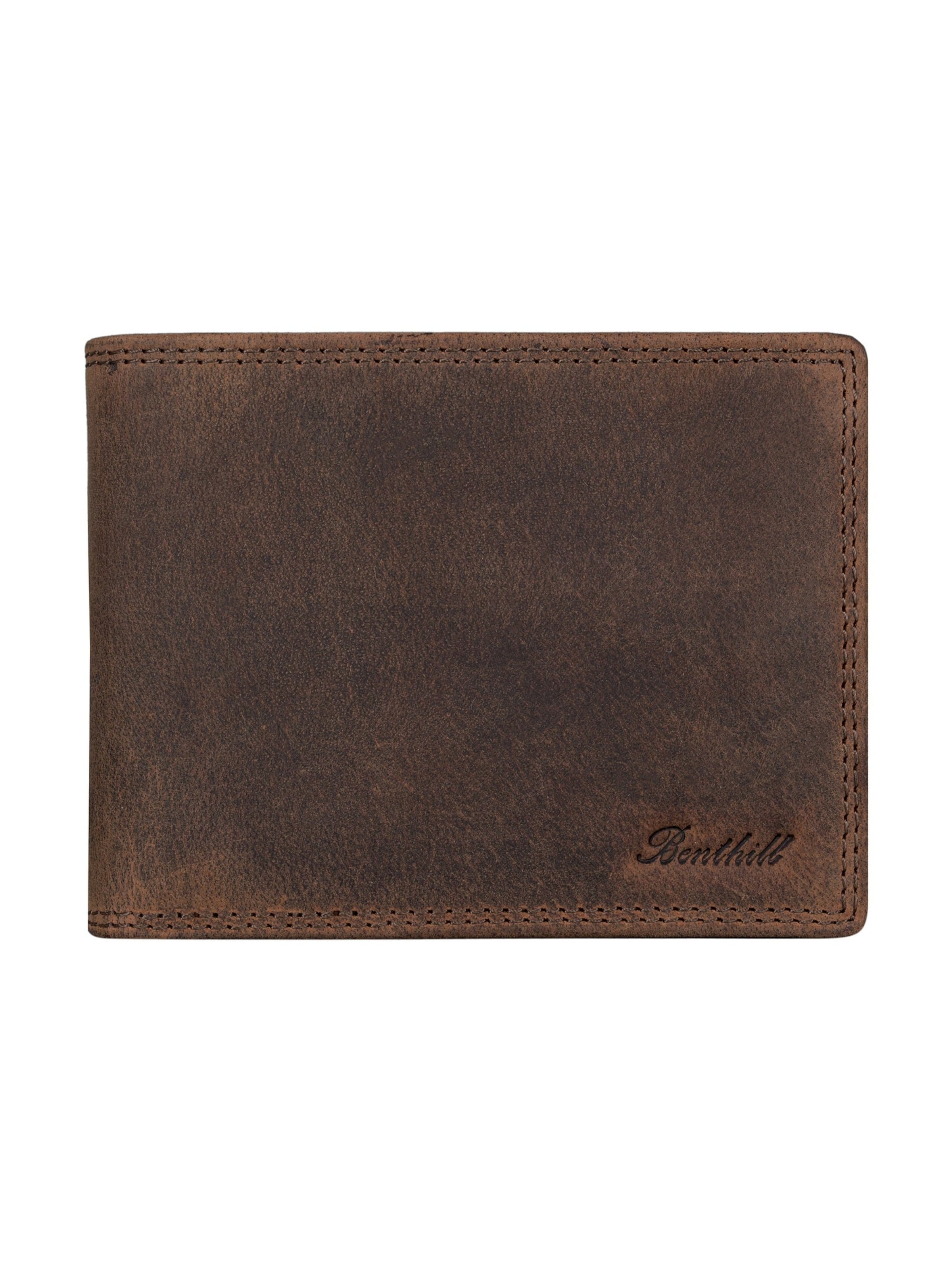 Benthill Wallet in Brown: front
