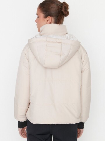Trendyol Between-season jacket in Beige