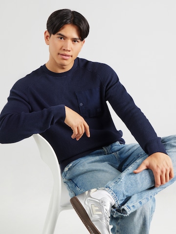 s.Oliver - Jersey en azul: frente