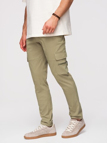 Ombre Regular Chino trousers in Green: front