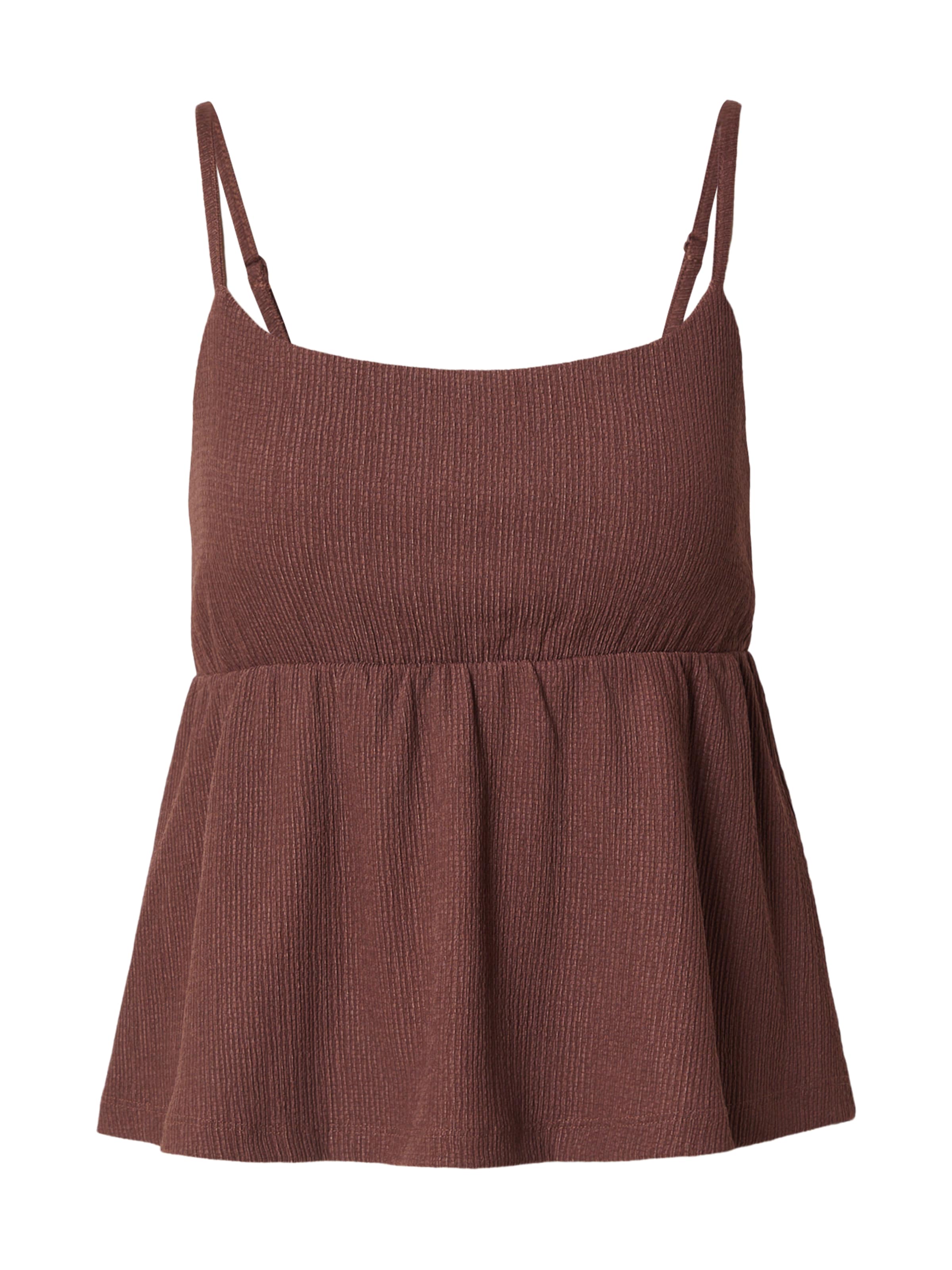 ABOUT YOU Top 'Nannette' in S in Dark brown, Item view