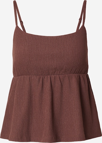 ABOUT YOU Top 'Nannette' in Brown: front