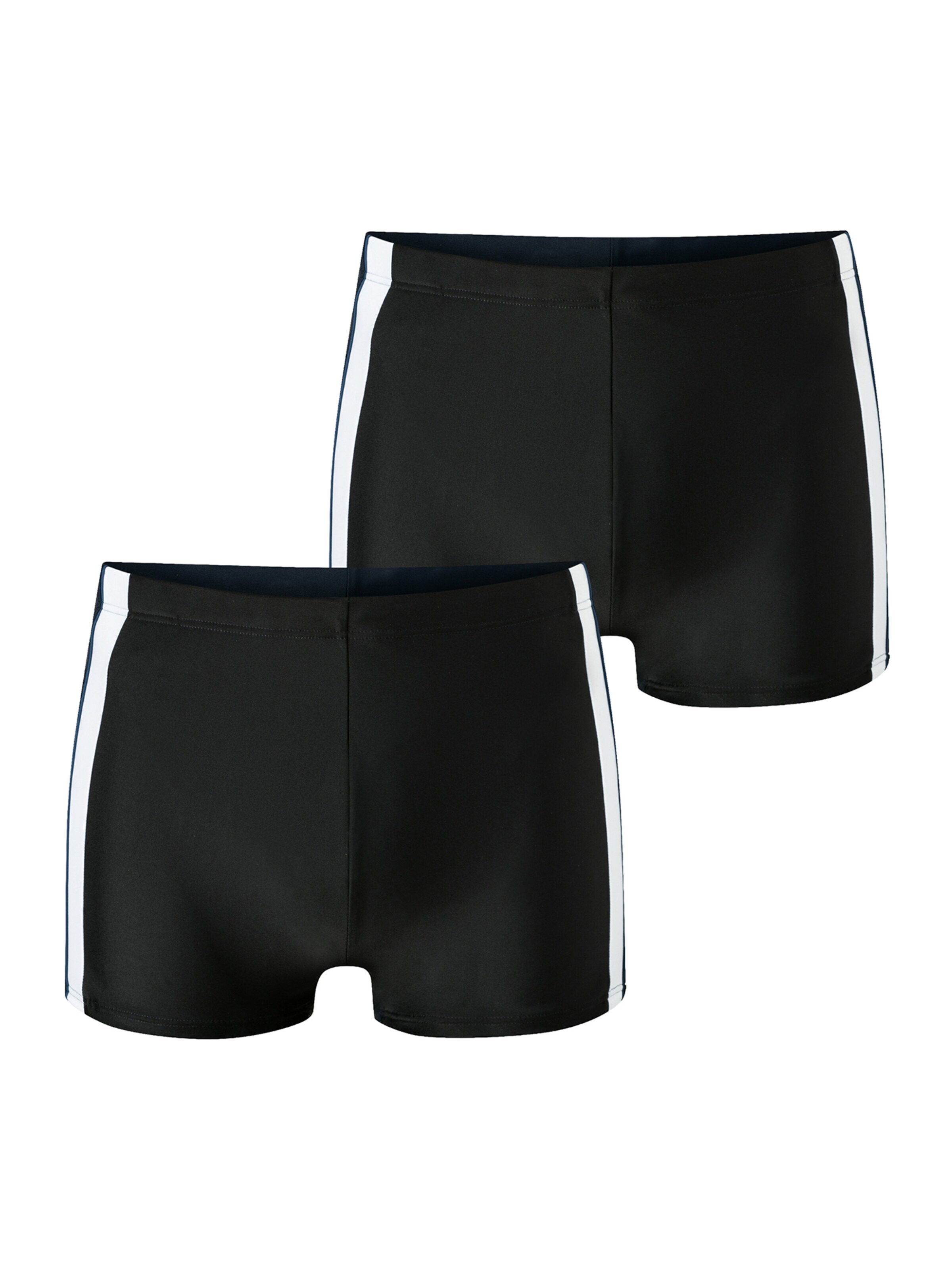 Shorts de bain ' Ocean Swim ' SCHIESSER en noir : devant