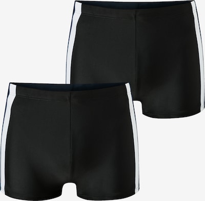 SCHIESSER Maillot de bain ' Ocean Swim ' en 4XL en noir, Vue avec produit