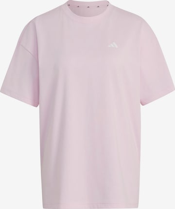 rožinė ADIDAS PERFORMANCE Sportiniai marškinėliai 'Power Essentials': priekis