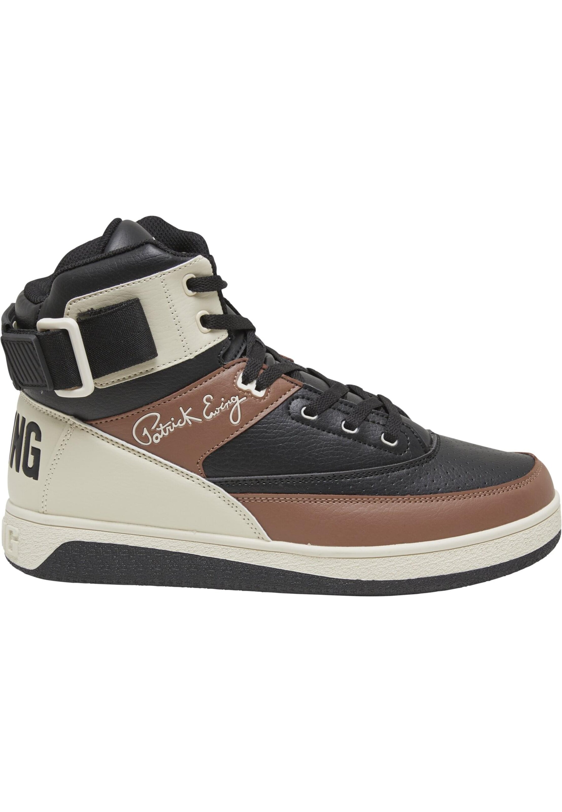 Ewing High-Top Sneakers 'Rebound' in Brown