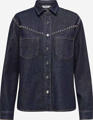 ONLY Блузка 'ONLELODIE' в Синий: спереди