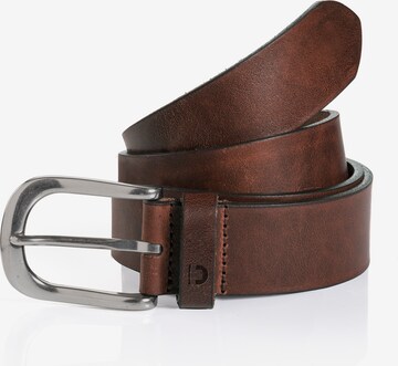 TOM TAILOR Belt 'All Styles' in Brown: front