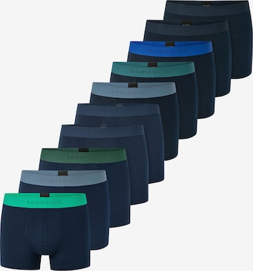 SCHIESSER Trunk ' 95/5 Multi ' in Blau: Vorderseite
