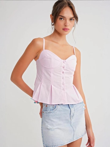 Top di MixRay in rosa