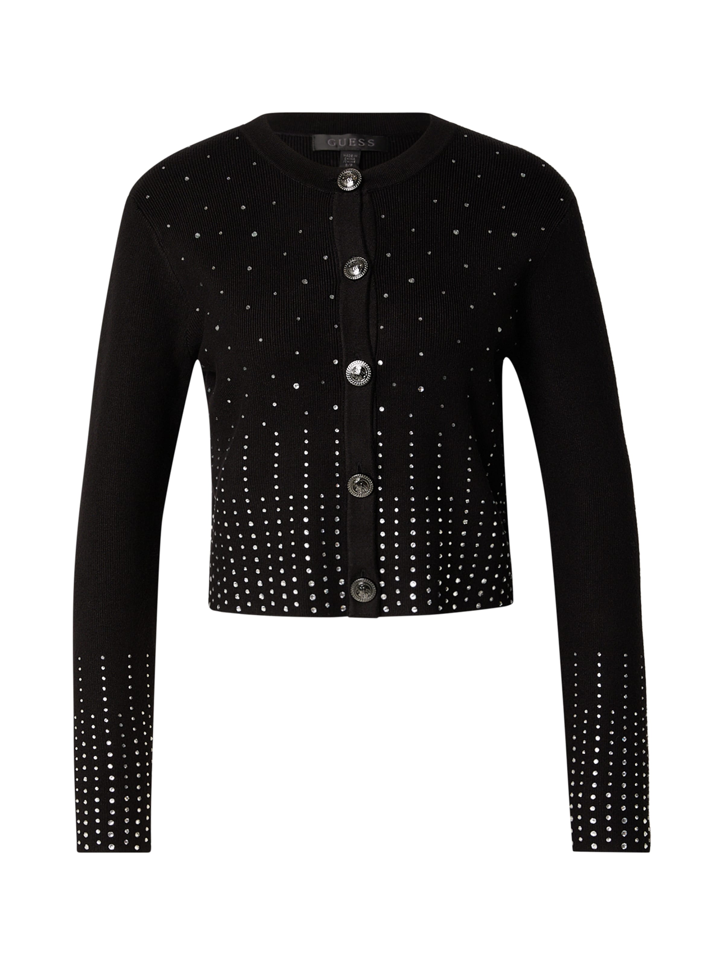 GUESS Kofta i svart: framsida