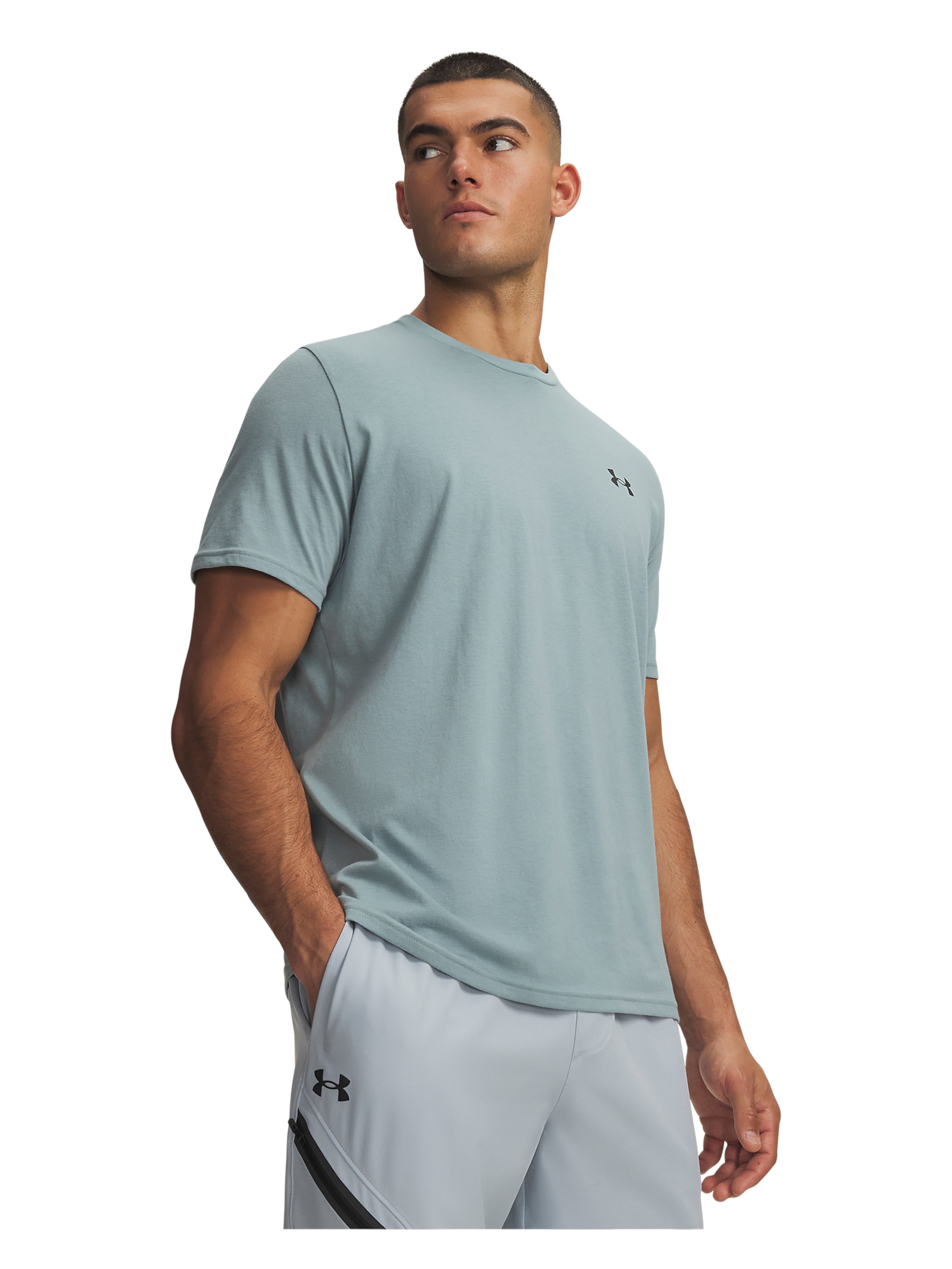 UNDER ARMOUR Performance shirt in Blue: front