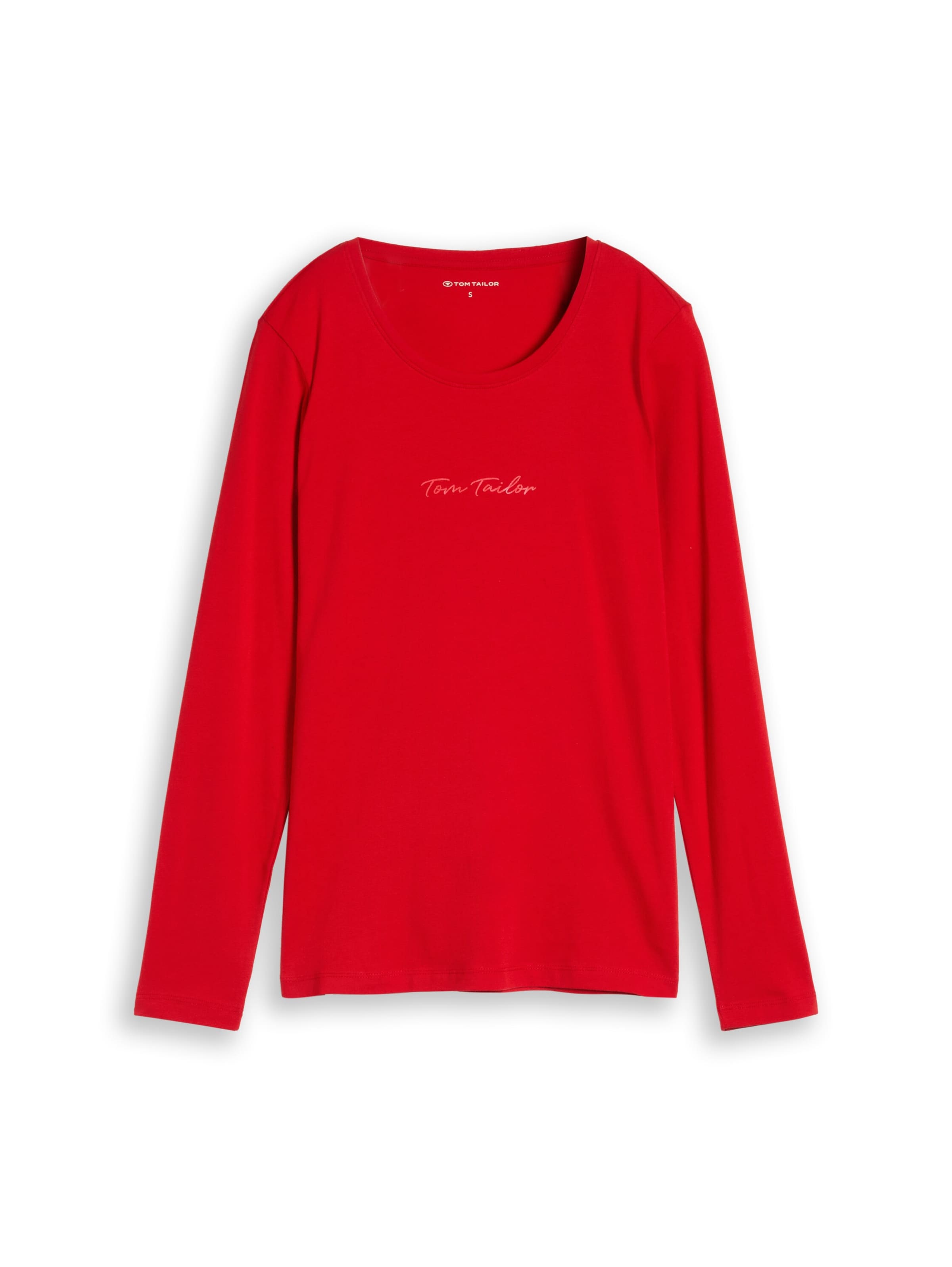 TOM TAILOR Shirt in Rot: Vorderseite