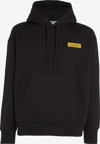 Calvin Klein Sweatshirt in Black: front