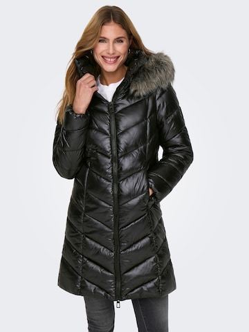ONLY Wintermantel 'ONLFever' in Zwart